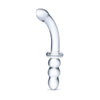 Load image into Gallery viewer, Glas 8" Ribbed G-Spot Glass Dildo