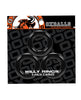 Charger l'image dans la visionneuse de la galerie, Oxballs Willy Rings - Black Pack of 3