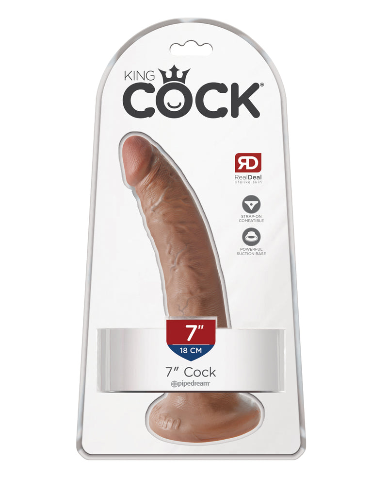 Afbeelding laden in Galerijviewer, King Cock 7" Penis - Tan