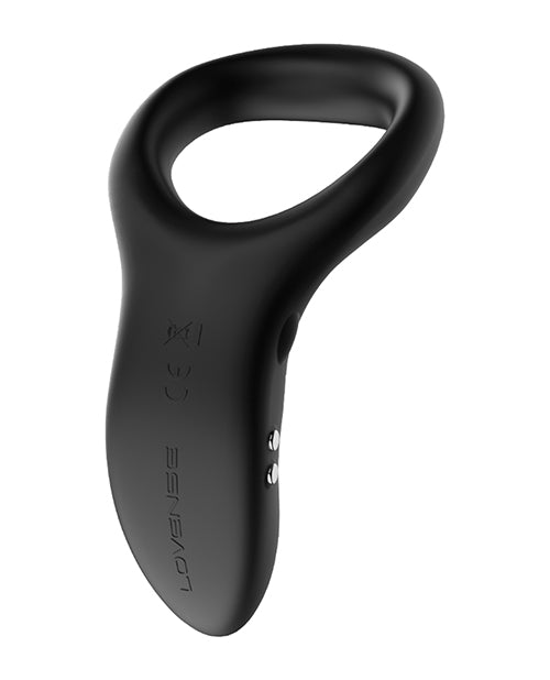 Cargue la imagen en el visor de la galería, Anillo para el pene Lovense Diamo - Negro