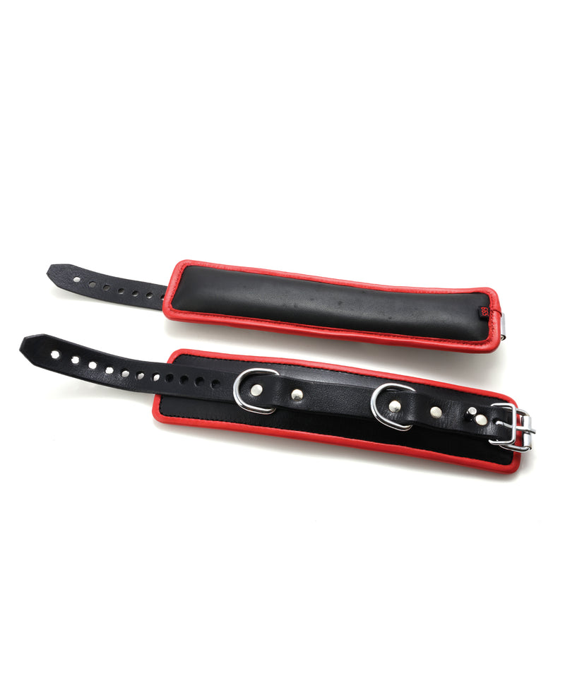 Load image into Gallery viewer, 665 Padded Locking Ankle Restraint - Red