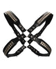 Încărcați imaginea în vizualizatorul Galerie, Shots Uomo Men's Pyramid Stud Body Harness - Black