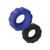 Load image into Gallery viewer, Hunky Junk Cog Ring 2 Size Double Pack - Cobalt & Tar Pack of 2