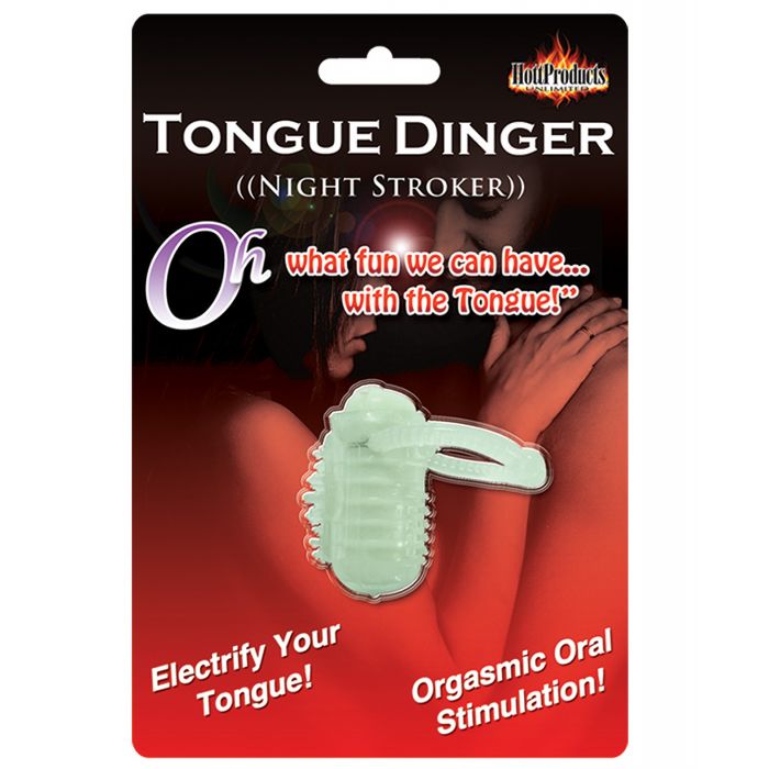 Load image into Gallery viewer, Tongue Dinger - Glow in the Dark Night Stroker