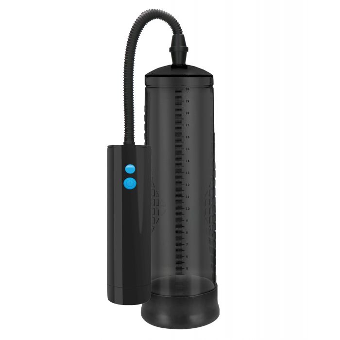Carica l'immagine nel visualizzatore Galleria, Shots Pumped Pompa Ricaricabile Estrema Potenza con Anello Fallico in Silicone Gratis - Nero