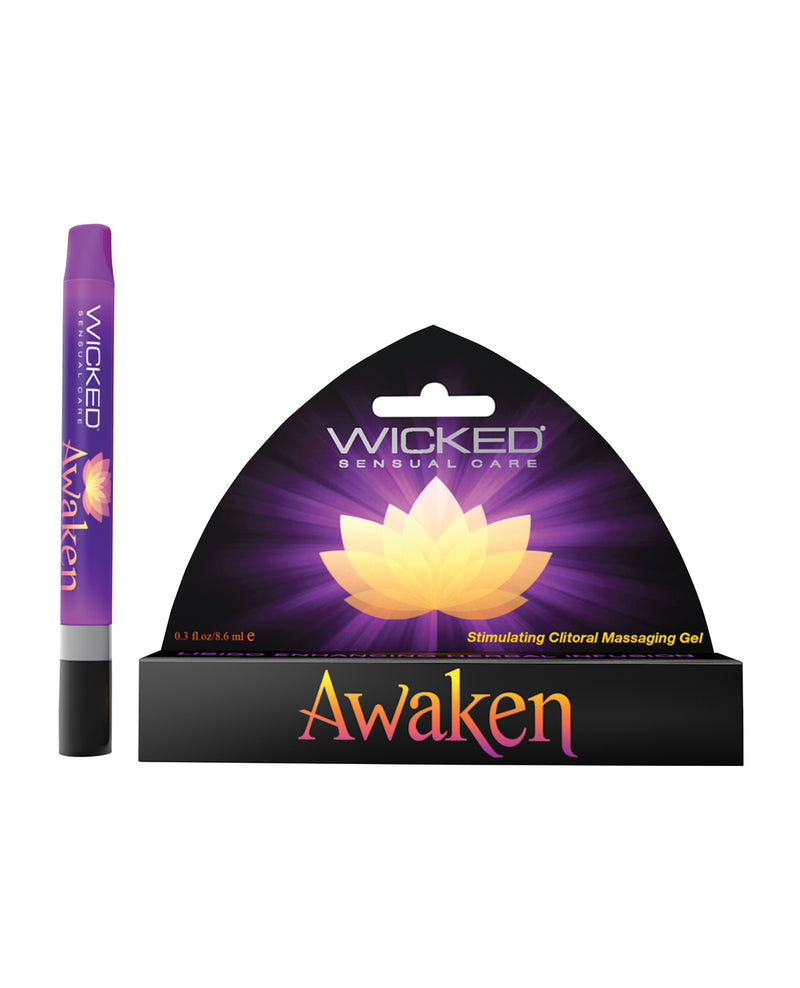 Φόρτωση εικόνας στο πρόγραμμα προβολής Gallery, Wicked Sensual Care Awaken Διεγερτικό Τζελ Μασάζ Κλειτορίδας - .3 oz