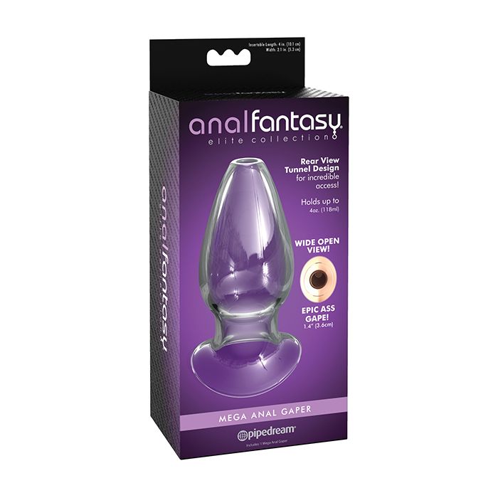 Charger l'image dans la visionneuse de la galerie, Anal Fantasy Elite Collection Mega Anal Glass Gaper - Clear