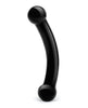 Lataa kuva gallerian katseluohjelmaan, Glas Double Bull Glass Dildo - Black