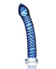 Load image into Gallery viewer, Icicles No. 29 Hand Blown Glass - Clear w/Ridges