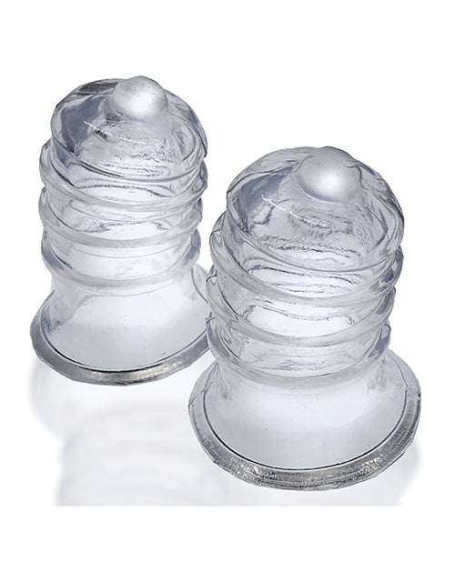 Cargue la imagen en el visor de la galería, Hunky Junk Elong Nipsuckers - Clear