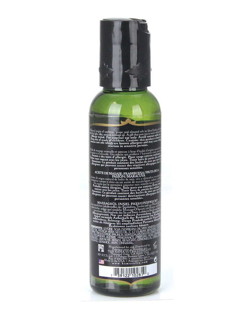 Load image into Gallery viewer, Kama Sutra Naturals Massage Oil - 2 oz Island Passion Berry