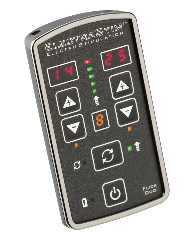 Indlæs billede i gallerifremviser, ElectraStim Flick Duo Stimulator Multi Pakke EM80-M