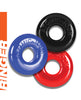 Cargue la imagen en el visor de la galería, Oxballs Ringer Donut 1 - Paquete multicolor de 3