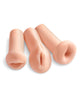 Carica l'immagine nel visualizzatore Galleria, Pipedream Extreme Toyz All 3 Holes Masturbator Kit Fanta Flesh