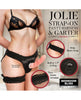Cargue la imagen en el visor de la galería, Bedroom Bliss Jolie Strap-On Panty Harness & Garter - Medium