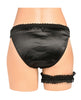 Load image into Gallery viewer, Bedroom Bliss Jolie Strap-On Panty Harness & Garter - Large