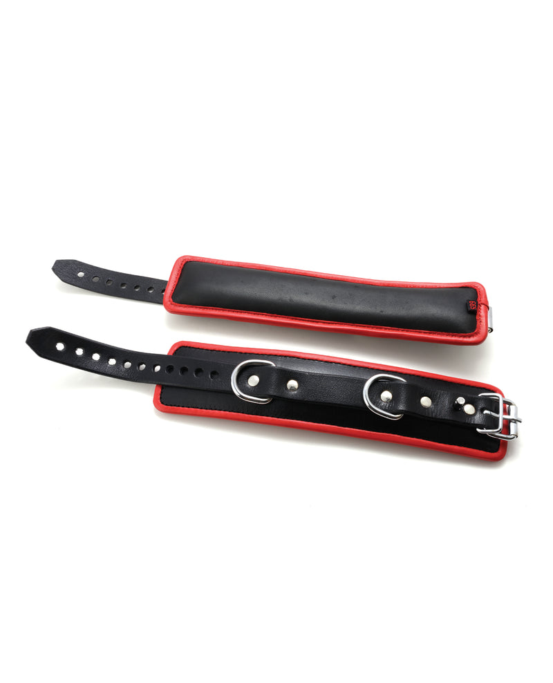 Load image into Gallery viewer, 665 Padded Locking Wrist Restraint - Red