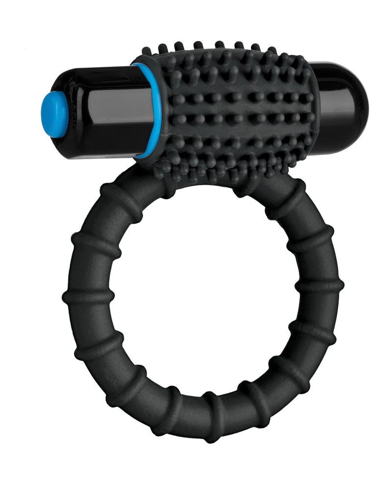 Cargue la imagen en el visor de la galería, OptiMale Vibrating C Ring - Black