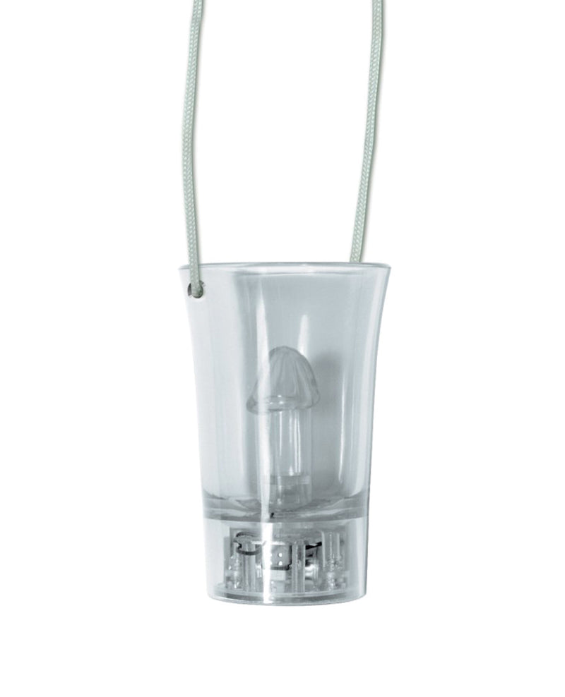 Load image into Gallery viewer, Light Up Pecker Party Shot Glass Necklace For Night Fun