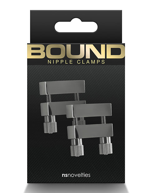 Load image into Gallery viewer, Bound V1 Nipple Clamps - Gunmetal