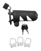 Load image into Gallery viewer, Fantasy C Ringz Remote Controlled Vibrating Cock Blocker Black