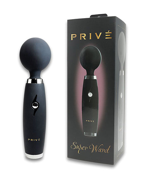 Afbeelding laden in Galerijviewer, PRIVE Super Wand Massager - Black