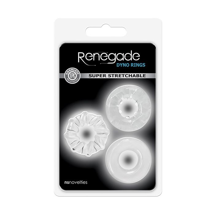 Cargue la imagen en el visor de la galería, Anillos Renegade Dyno - Transparente