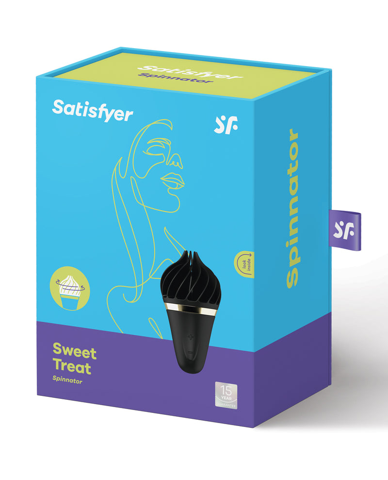 Lataa kuva gallerian katseluohjelmaan, Satisfyer Sweet Treat - Black/Gold