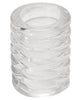 Cargue la imagen en el visor de la galería, TitanMen Tools Cock Cage Clear Ribbed Texture For Enhanced Stimulation And Girth With Stretchy TPE Sleeve