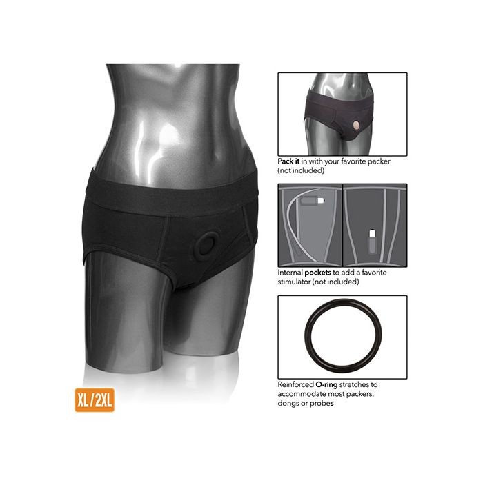 Cargue la imagen en el visor de la galería, Arnés breve para equipo Packer XL/2XL - Negro
