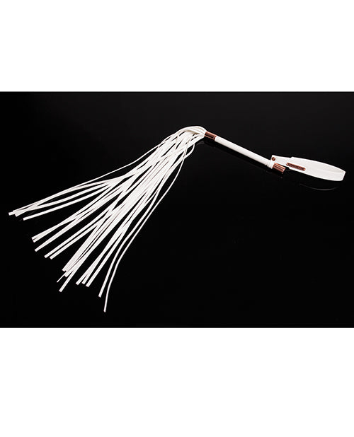 Load image into Gallery viewer, Pleasure Collection Matte Finish Whip - White/Rose Gold