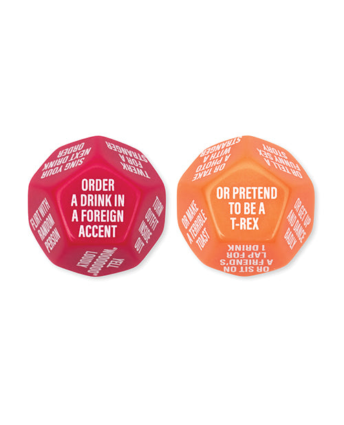 Charger l'image dans la visionneuse de la galerie, Wood Rocket Girls Night Out Do or Dare Dice Game - Red