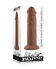 Load image into Gallery viewer, Evolved 7" Girthy Vibrating Dong - Dark