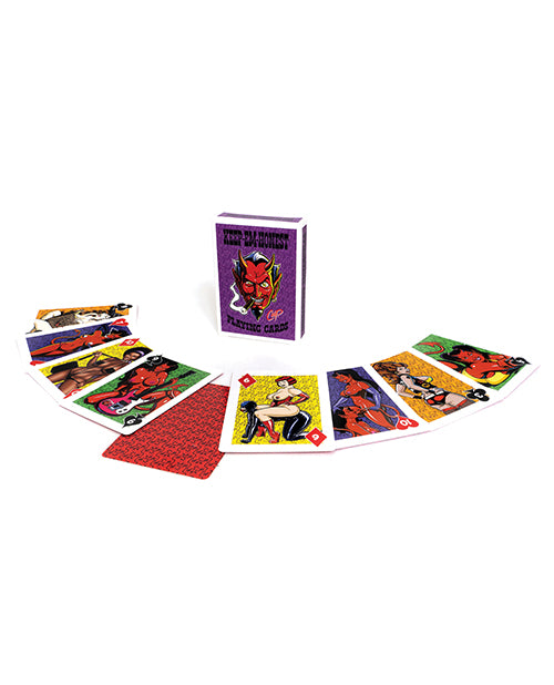 Load image into Gallery viewer, Wood Rocket Keep Em Honest Playing Cards