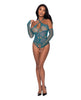 Afbeelding laden in Galerijviewer, Seamless Long Sleeve Teddy Turquoise O/S