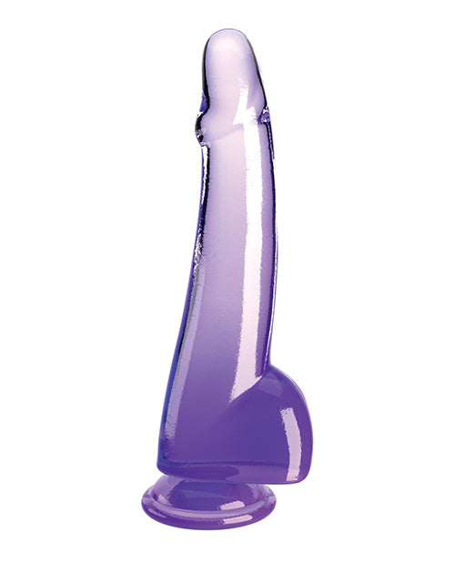Carica l'immagine nel visualizzatore Galleria, King Cock Clear 10" Cock w/Balls - Purple