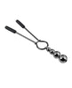 Ladda bilden i Galleri Viewer, Selopa Beaded Nipple Clamps - Black Chrome