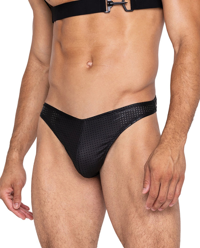 Lataa kuva gallerian katseluohjelmaan, Master Thong w/Contoured Pouch Black XL