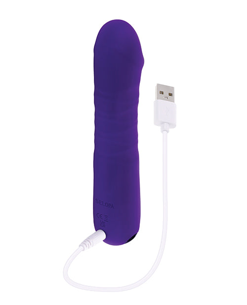 Load image into Gallery viewer, Selopa Ambition Thrusting Vibrator - Purple