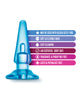 Load image into Gallery viewer, Blush B Yours Basic Anal Plug - Blue