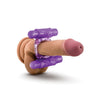 Load image into Gallery viewer, Blush Play With Me Double Play Dual Vibrating Cock Ring Purple