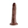 Cargue la imagen en el visor de la galería, King Cock 7" Pene - Marrón