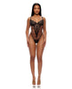 Ladda bilden i Galleri Viewer, Animal Instincts Sheer Mesh and Lace Teddy - Animal XL