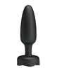 Load image into Gallery viewer, Pretty Love Tarion Thrusting Butt Plug w/Multi Color Bottom Light - Black