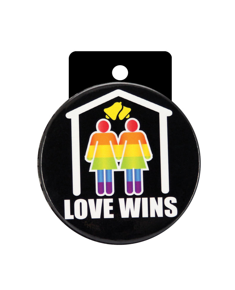 Carica l'immagine nel visualizzatore Galleria, 3" Button Female - Love Wins