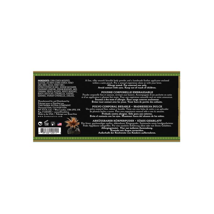Lataa kuva gallerian katseluohjelmaan, Kama Sutra Honey Dust - 6 oz Makea Honeysuckle
