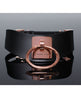 Charger l'image dans la visionneuse de la galerie, Pleasure Collection Adjustable Collar - Black/Rose Gold