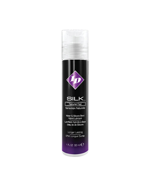 Load image into Gallery viewer, ID Silk Natural Feel Lubricant - 1 oz Pocket Bottle