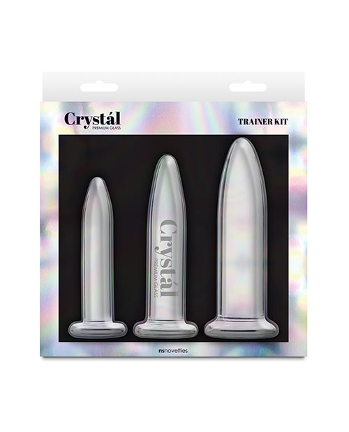 Load image into Gallery viewer, Crystal Anal Trainer Kit - Clear 3 pc Set