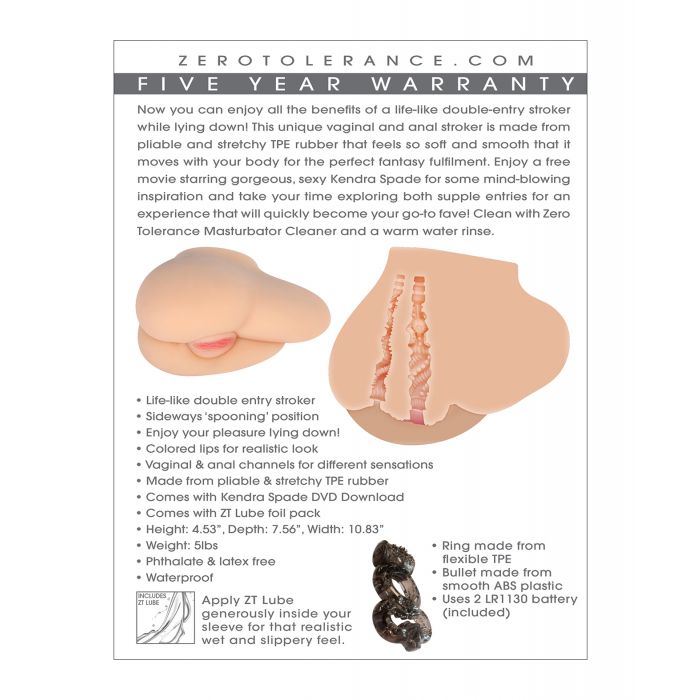 Carica l'immagine nel visualizzatore Galleria, Zero Tolerance Kendra Spade Pussy Stroker w/Movie Download